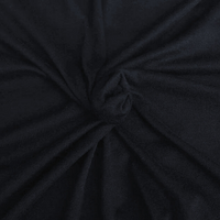 Black Jersey Rib Knit - 3 Yards