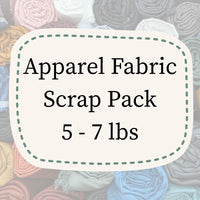 "Apparel Fabric Scrap Pack - 5-7 lbs"