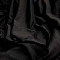 Black Rib 1x1 - Extra Fabric Option