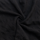 Close-up of black textured fabric
