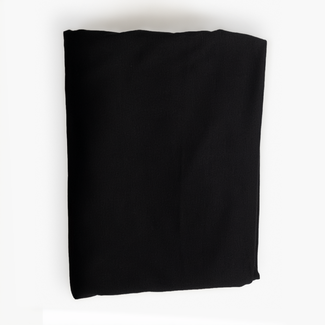 Black Tri-Blend French Terry - 3 Yards