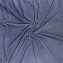 Close-up of blue fabric with a swirl pattern
