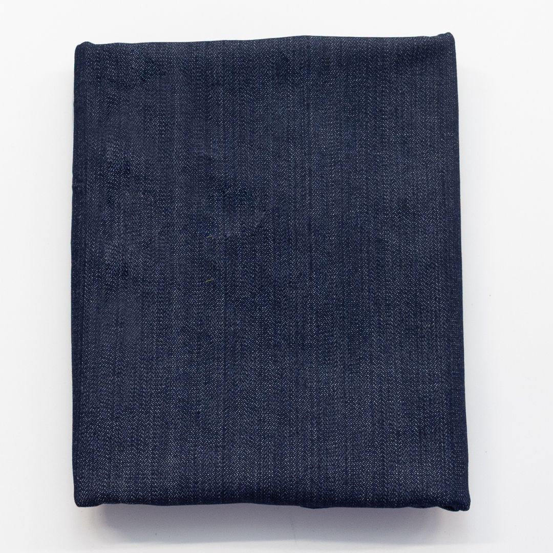 Broken Weave Indigo Denim - 2.5 Yards