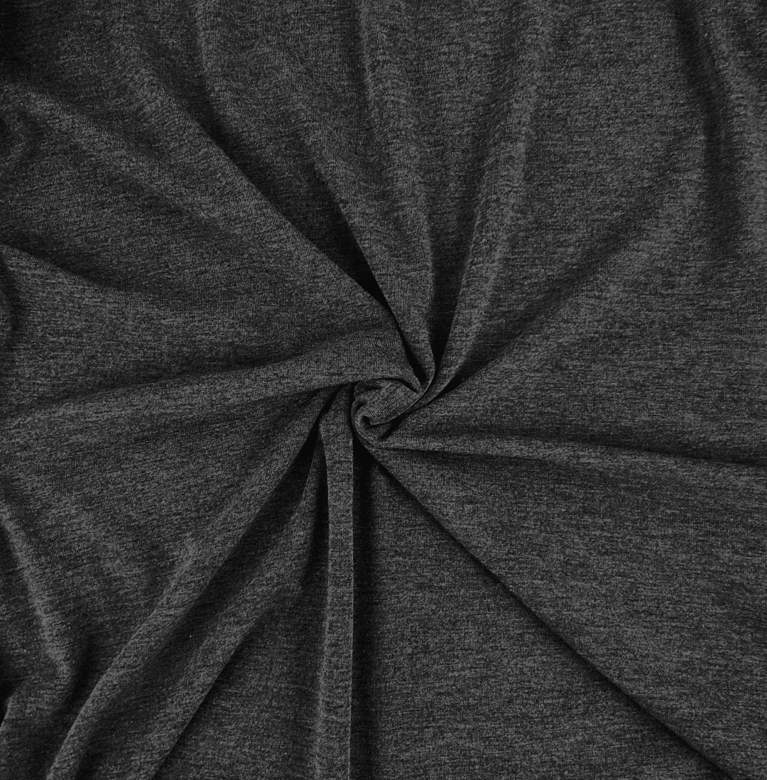 Charcoal Gray Rayon Spandex