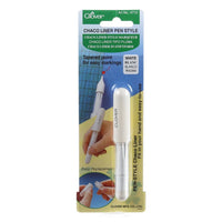 Clover Chaco Liner Pen Style marker in packaging on a white background