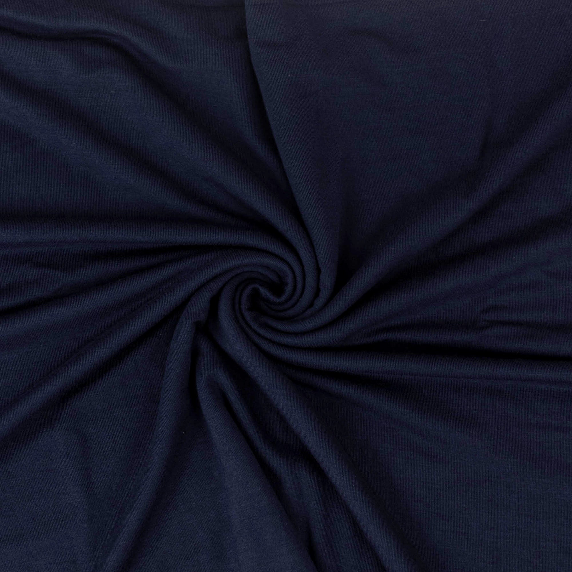 Dark Blue Rayon Spandex - Extra Fabric Option