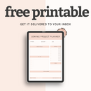 Digital Planning Printable PDF