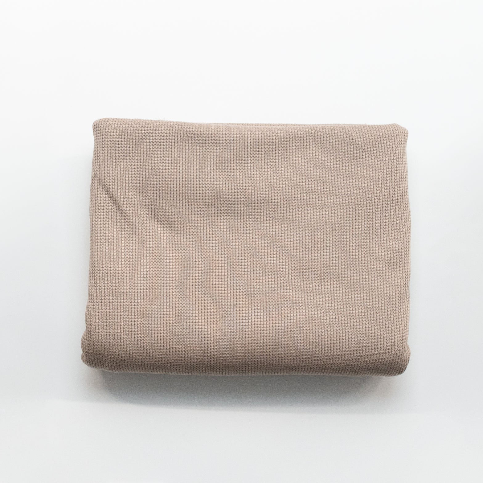 Fawn Thermal Waffle Knit - 3 yards
