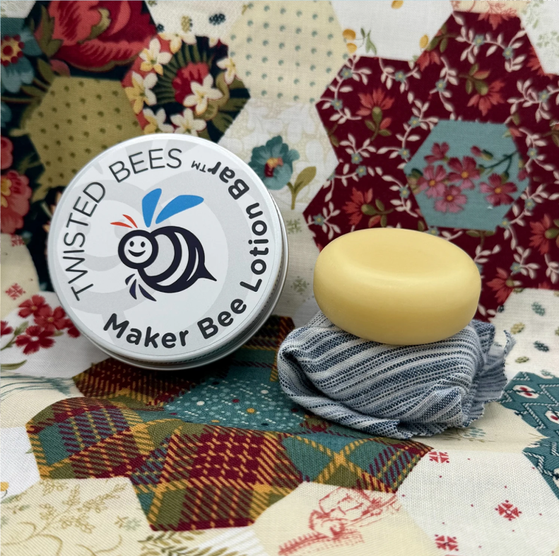 Maker Bee Lotion Bar - Twisted Bees