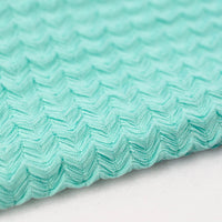 Cyan Raised Texture - 3 Yards