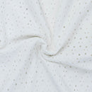 White Jacquard Eyelet - 3 Yards