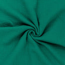 Jade Green Double Gauze - 3 Yards