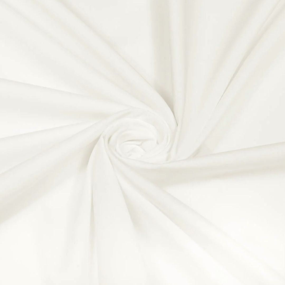 Off White Modal Jersey - 2.5 Yards - Extra Fabric Option