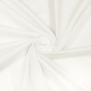 Close-up of white fabric with a subtle texture
