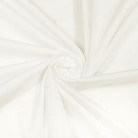 Close-up of white fabric with a subtle texture