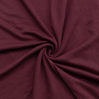 Close-up of dark red fabric with a swirl pattern