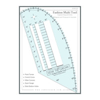 Fashion Multi Tool ruler by Sew to Grow on a white background