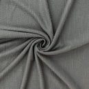 Close-up of gray fabric with a textured surface