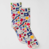 Sewing Theme Socks