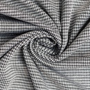 Black/White Double Knit - 3 Yards