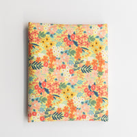 Yellow Floral Cotton Poplin - 3 Yards