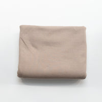 Fawn thermal waffle knit fabric, folded