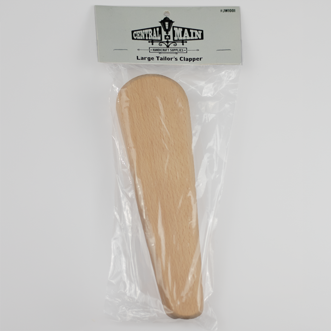 Large tailor's clapper in retail packaging