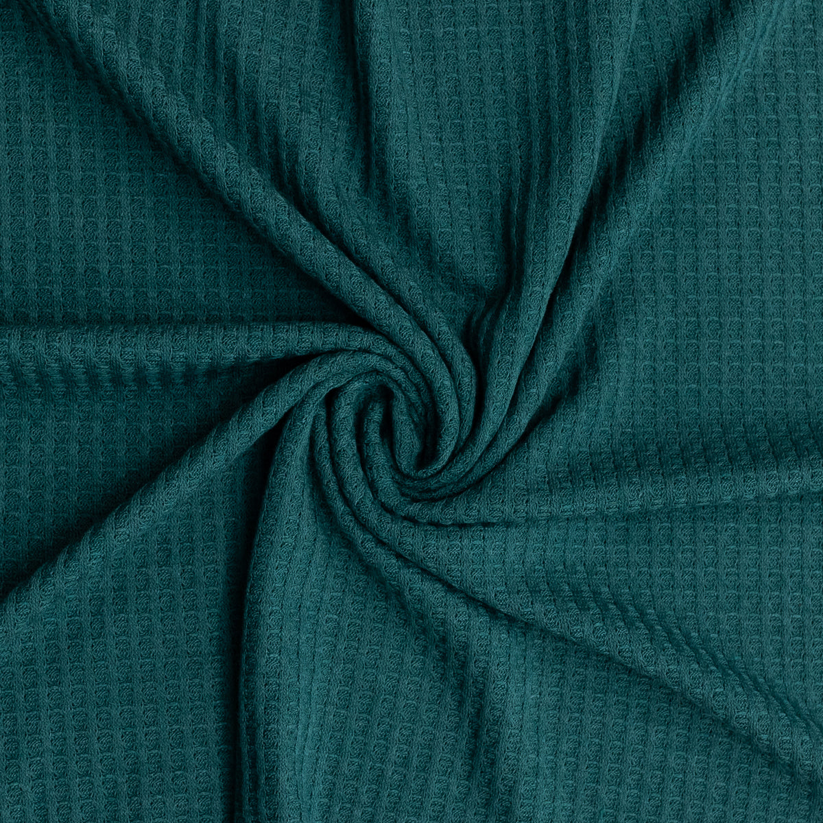 Teal Waffle Knit - 3 Yards